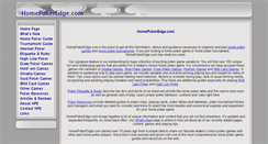 Desktop Screenshot of homepokeredge.com