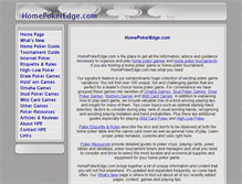 Tablet Screenshot of homepokeredge.com